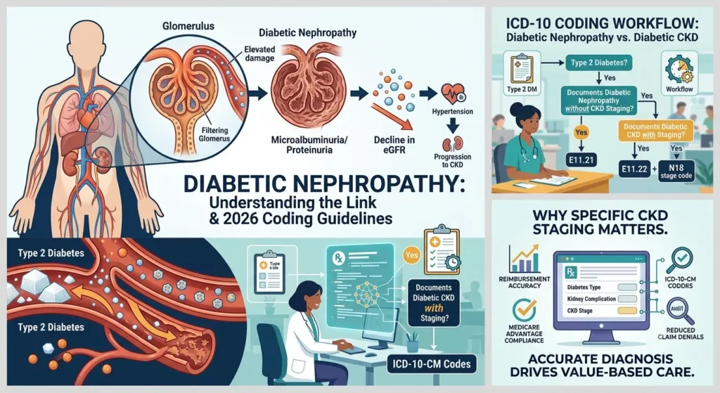 Diabetic Nephropathy ICD-10 Code