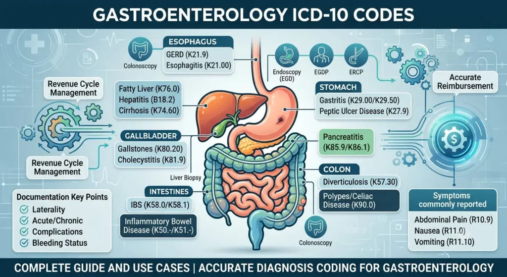 Gastroenterology ICD-10 Codes