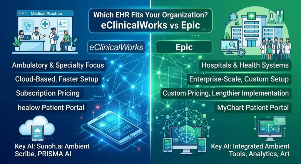 A 2026 Look at eClinicalWorks and Epic